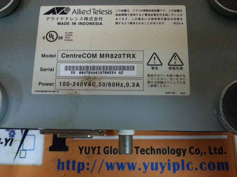 ALLIED TELESIS CENTRECOM MR820TRX - PLC DCS SERVO Control MOTOR POWER  SUPPLY IPC ROBOT